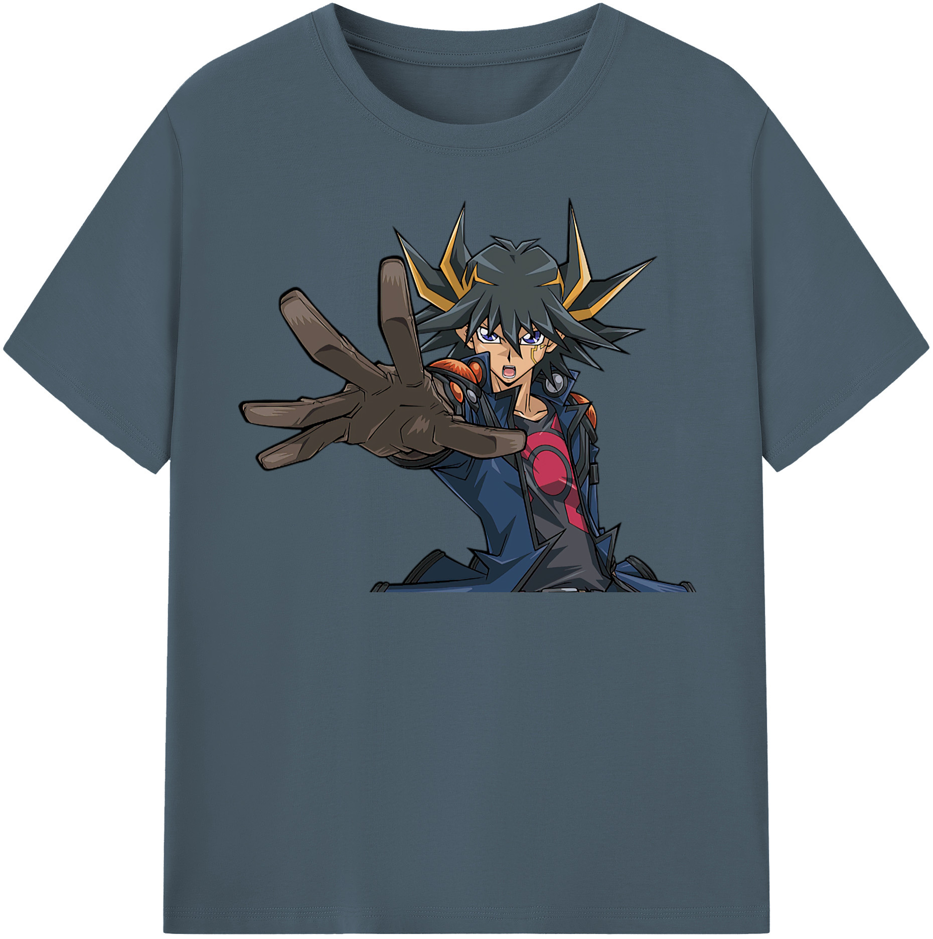 （画像用） 遊☆戯☆王 Yu-Gi-Oh! 綿100％半袖Tシャツ（フロントプリント）